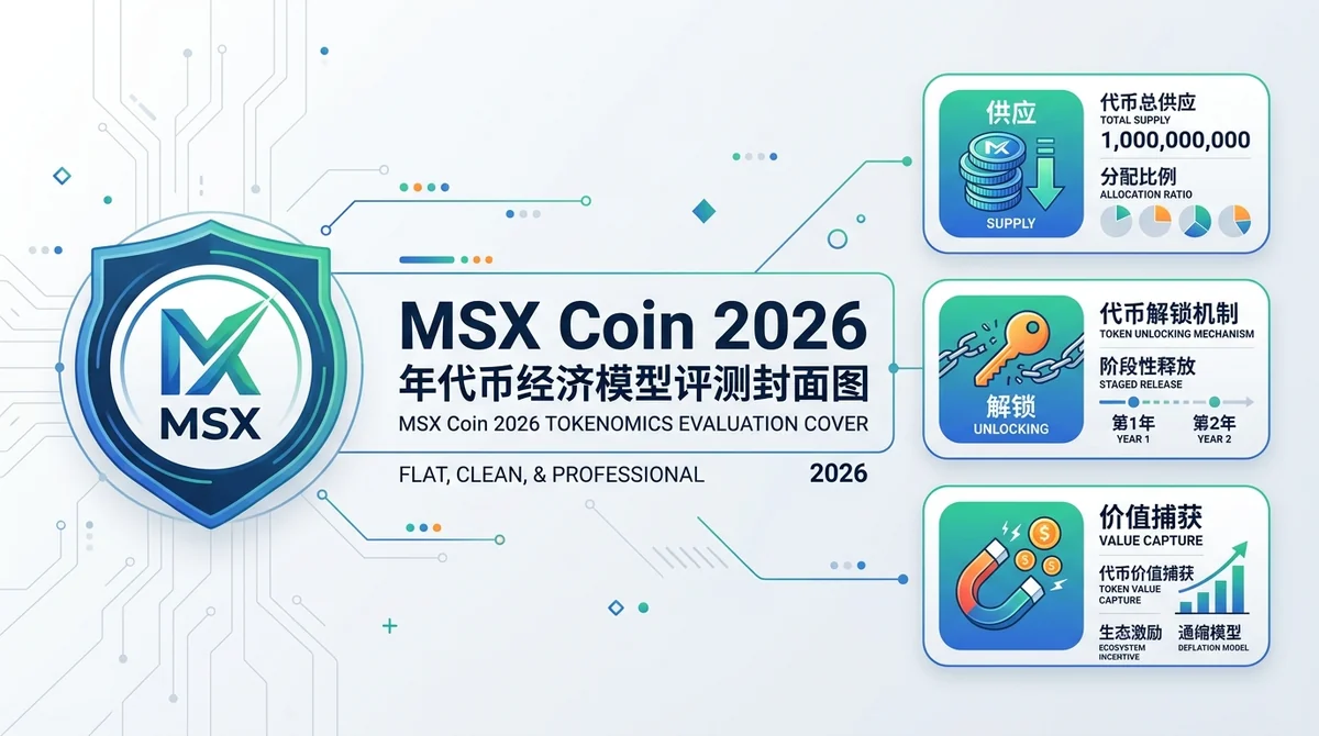 MSX Coin 2026 年代币经济模型评测：供应、解锁与价值捕获机制