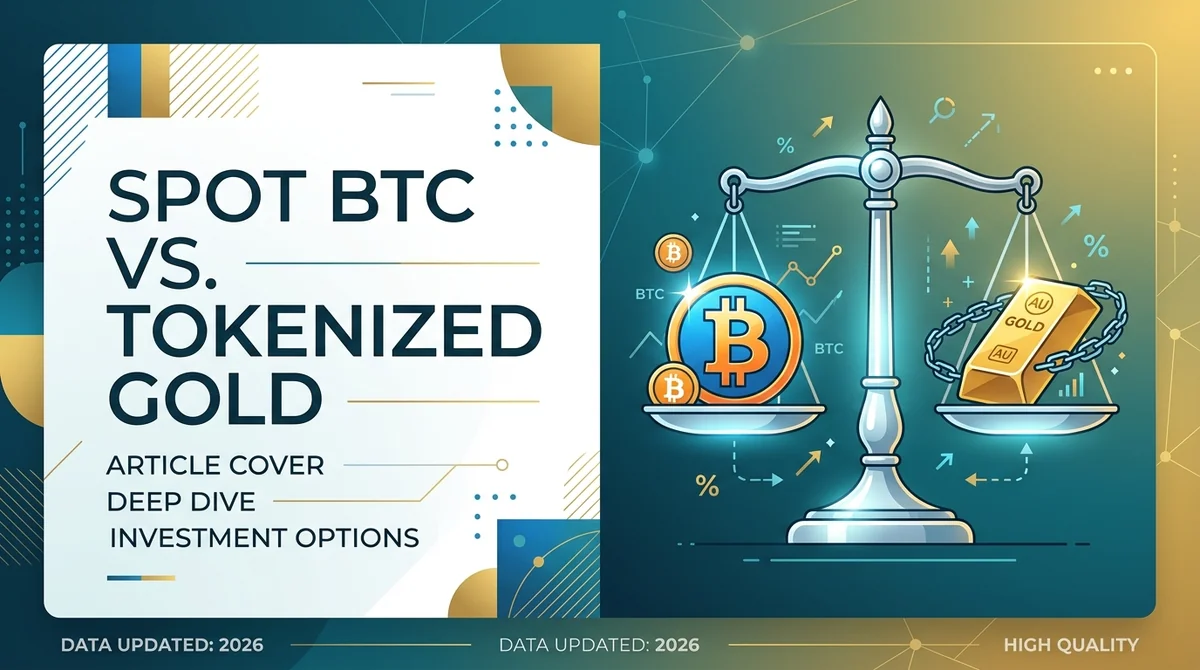 BTC 现货 vs 代币化黄金：避险属性、持有成本与流动性对比 2026