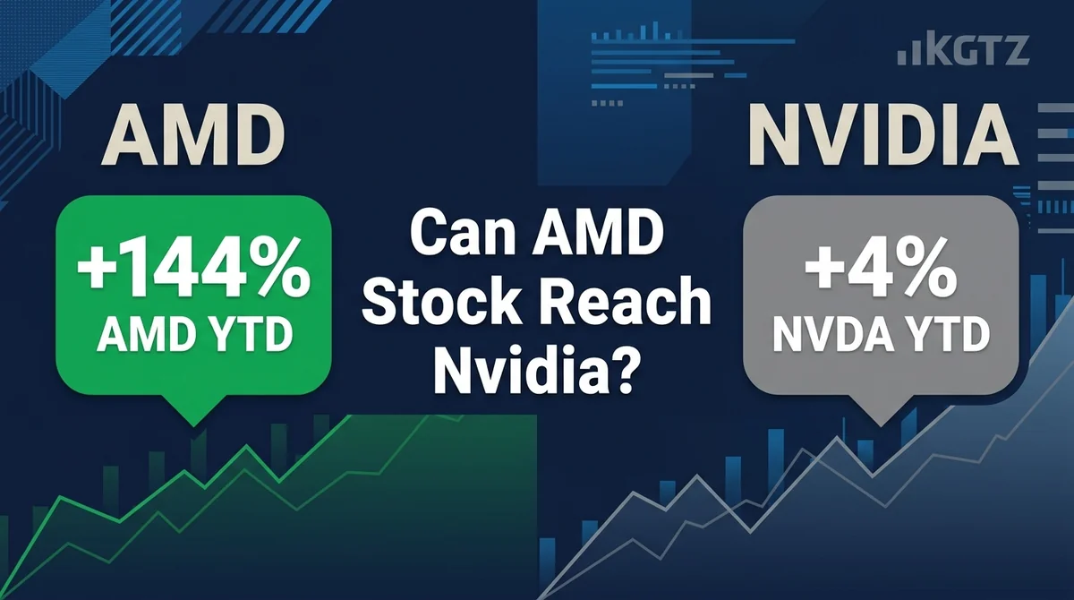 Can AMD Stock Reach Nvidia? 2026 AMD vs NVDA Stock Comparison