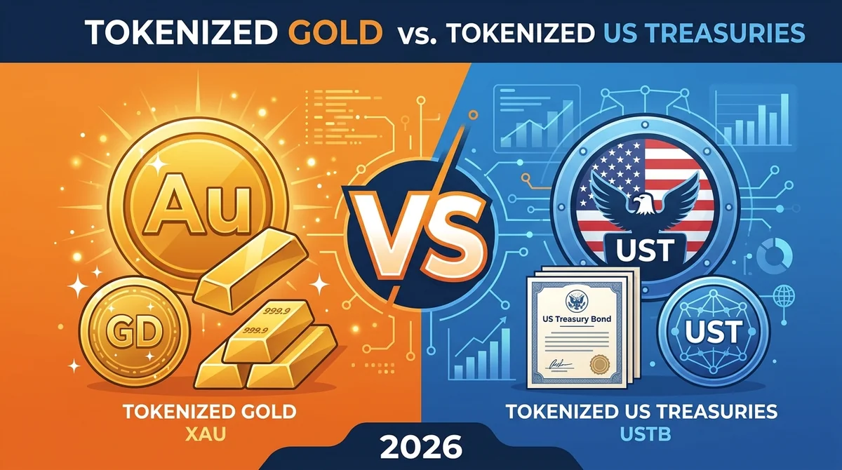代币化黄金 vs 代币化美债 2026：流动性风险与赎回机制对比