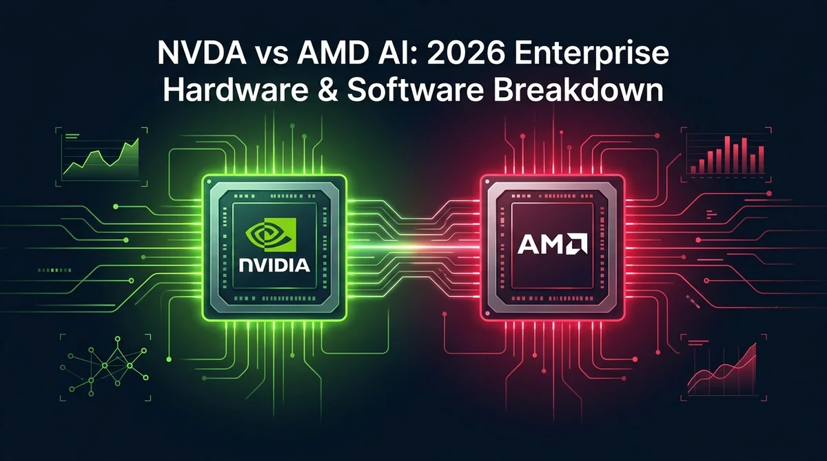 NVDA vs AMD AI: 2026 Architecture, Software, and TCO Comparison