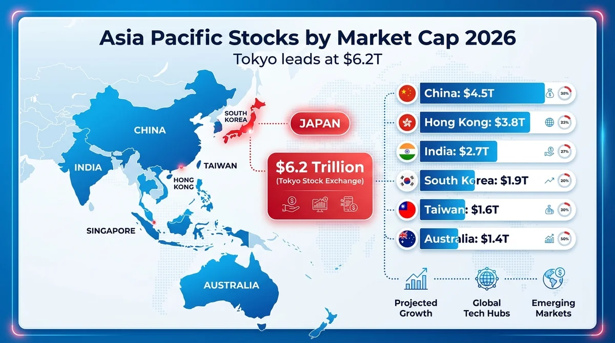 Asia Pacific stocks by market cap 2026