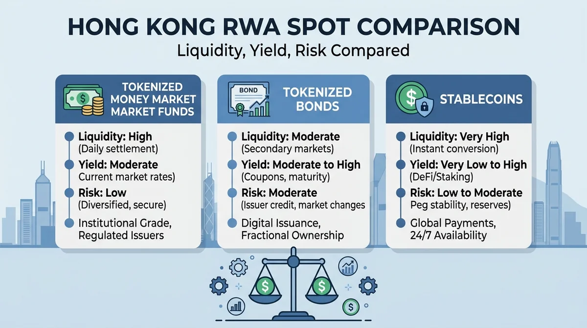 Hong Kong Market RWA Spot Comparison