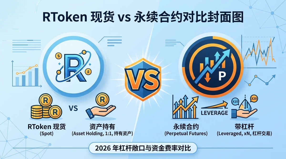 RToken 永续合约 vs 现货 RToken：2026 年杠杆敞口与资金费率对比