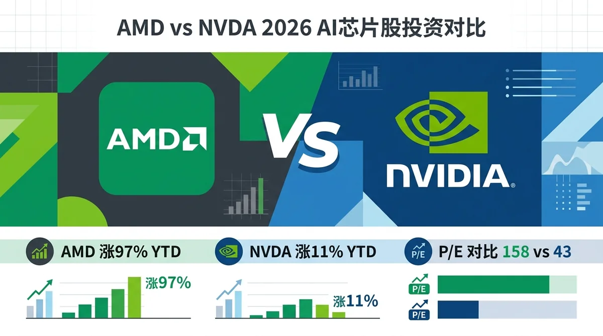 AMD 对比 NVDA：2026 年哪只 AI 芯片股更适合你的投资组合？