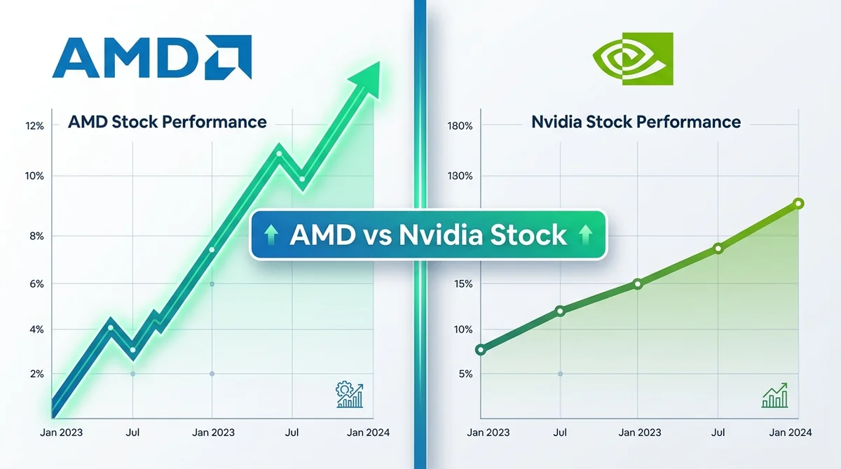 AMD vs NVIDIA：哪只半导体股更便宜、买入更安全？
