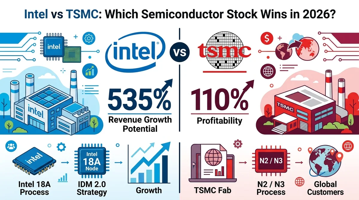Intel vs TSMC: Which Semiconductor Stock Wins in 2026?