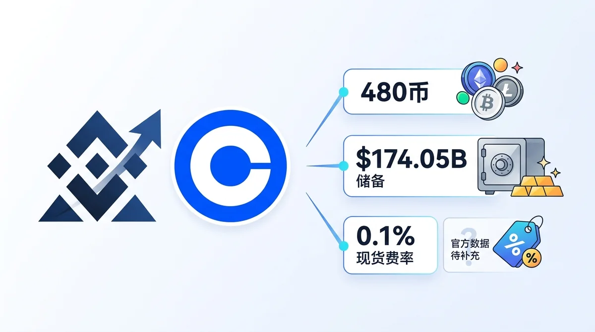 Binance US vs Coinbase Exchange 2026：美国合规交易所安全、交易对与流动性对比