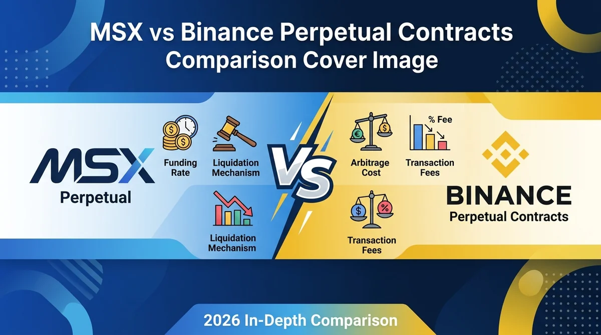 MSX vs Binance 2026：永续合约资金费率、强平机制与套利成本深度对比