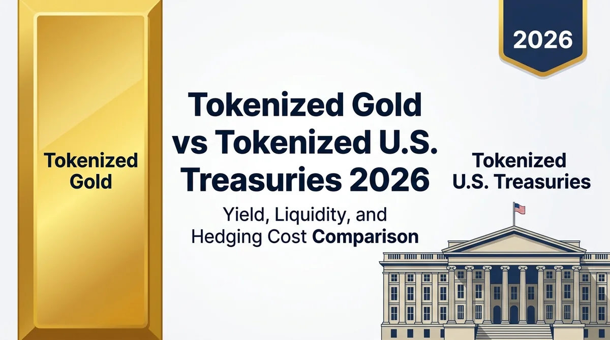 Tokenized Gold vs Tokenized U.S. Treasuries 2026: Yield, Liquidity, and Hedging Cost Comparison